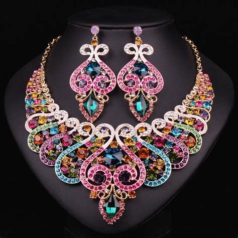 Crystal Beads Necklace Designs