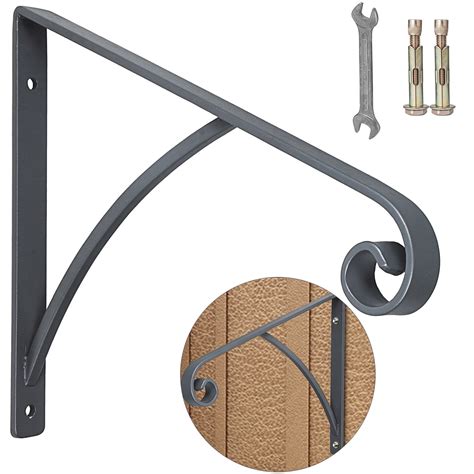 Vevor To Steps Handrail Railing Wrought Iron Post Mount Step Grab