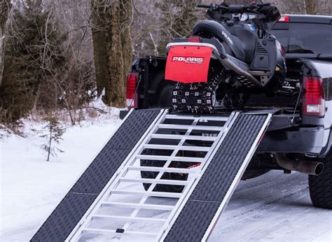 Load Your Sled With Ease Using A Snowmobile Ramp