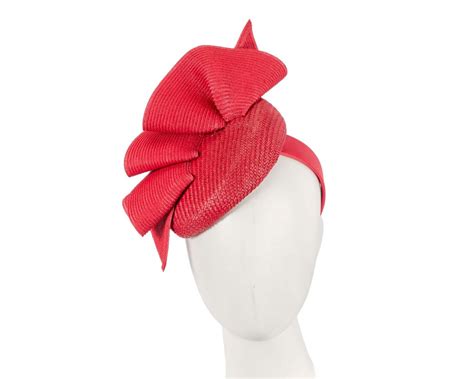 Red Racing Pillbox Fascinator By Fillies Collection Fascinators Online