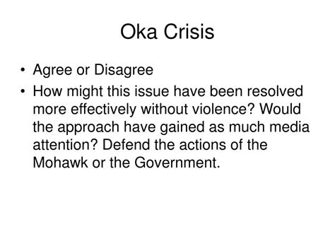 Ppt Debate The Oka Crisis Powerpoint Presentation Free Download Id6185212