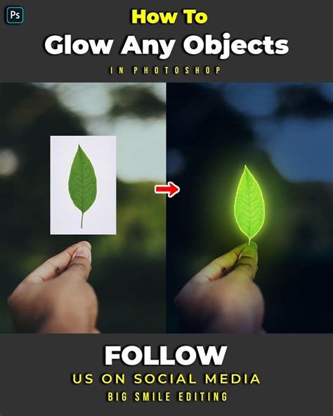 Make Glow Effect In Photoshop Adobe Photoshop How To Glow Any