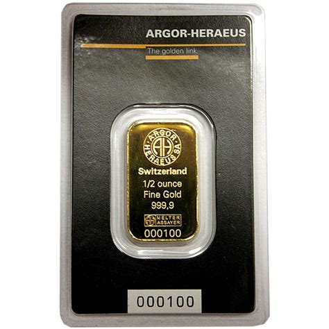 Argor Heraeus Oz Goldbarren Feingold