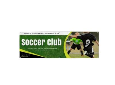 Soccer Banner Templates | MyCreativeShop