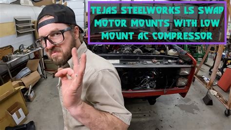 1986 C10 Squarebody Ls Swap Tejas Steelworks Motor Mounts And Ac