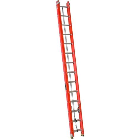 Louisville Ladder 28 Foot Fiberglass Extension Ladder Type IA RLW