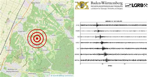 Erdbeben Bei M Llheim Lkrs Brsg Hochschw Bw Am