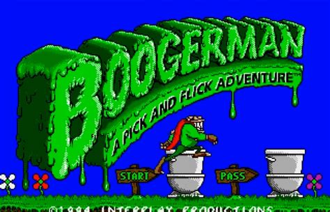 Boogerman: A Pick and Flick Adventure - Play Sega games online