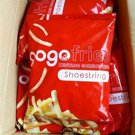 Jual Gogo Fries Shoestring Kg Kentang Goreng Frozen Shopee Indonesia