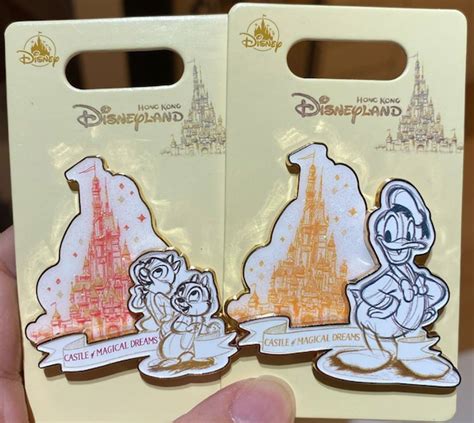 Castle Of Magical Dreams Pins At Hong Kong Disneyland Disney Pins Blog