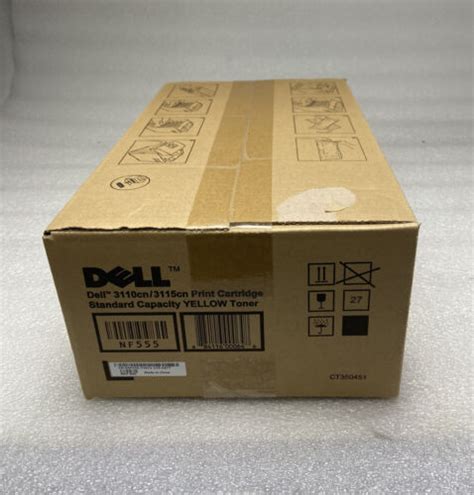 Genuine Sealed Dell Cn Cn Ct Yellow Standard Capacity