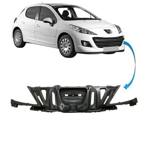 Suporte Inferior Parachoque Dianteiro Peugeot 207 Original Autorizada Pecas