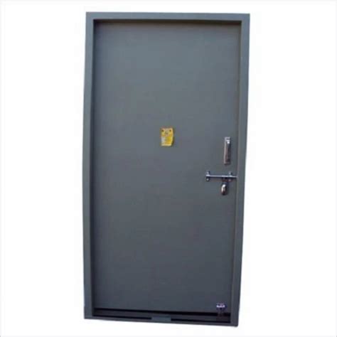 Iron Powder Coated Hmps Steel Door Height Inch At Rs Square