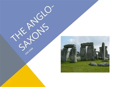 Ppt The Anglo Saxons Powerpoint Presentation Free Download Id9459711