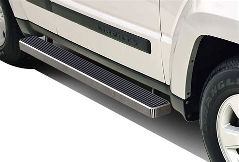 Aps Premium 5in Stainless Steel Running Boards Compatible With Jeep Liberty 08 13