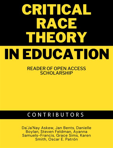 Critical Race Theory In Education Reader Of Open Access Scholarship