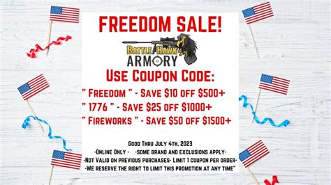 Up To Additional 50 Off With Coupon Codes BattleHawk Armory Gun Deals