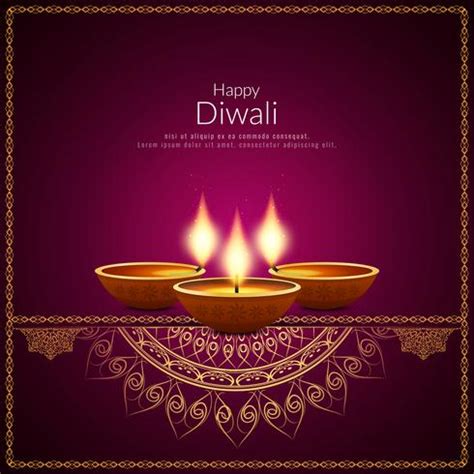 Abstract Decorative Happy Diwali Background Vector Art At Vecteezy