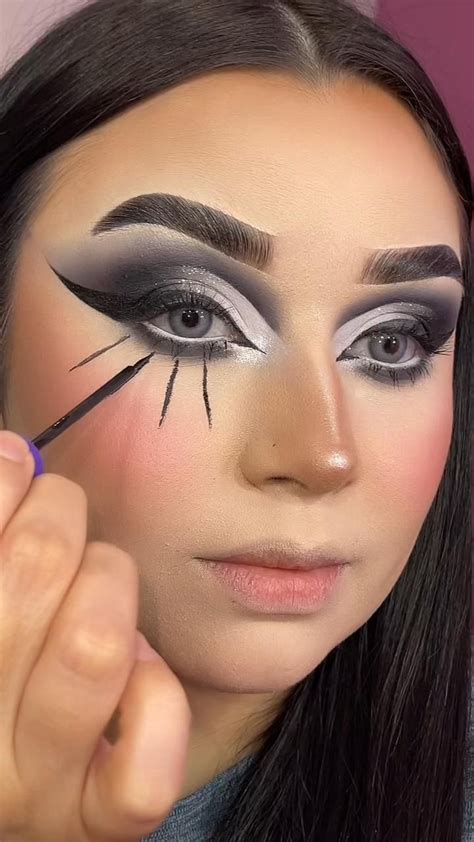 Spider Web Halloween Makeup For A Captivating Look Video Halloween