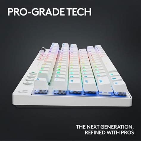 Logitech G PRO X TKL GX Brown White Keyboard - Specs, Compare Prices ...