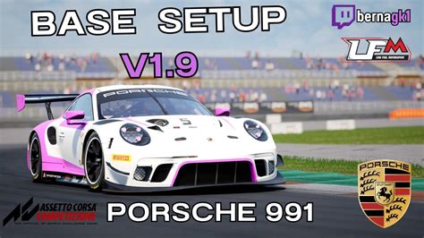 Porsche Ii Gt R Base Setup Acc V Youtube