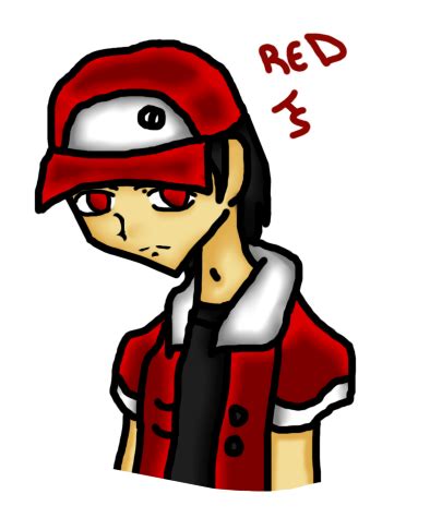 PKMN Trainer Red - again by Tibby-san on DeviantArt