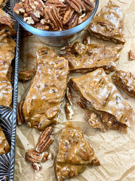 Easy Pecan Brittle Recipe - Back To My Southern Roots