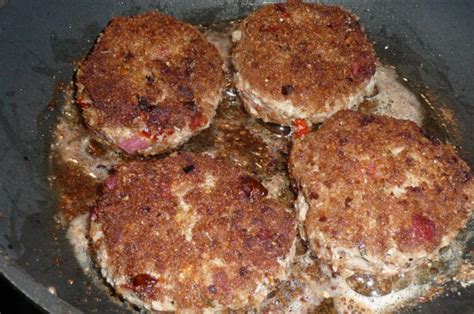 Hackfleisch Frikadellen Mit Salami Und Getrockneten Tomaten Rezept