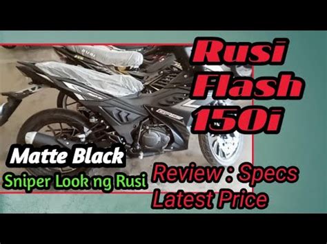 Rusi Flash 150i Matte Black 2021 Model Specs Review Latest Price