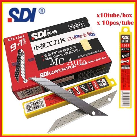 Sdi C Sdi Cutter Blade Sdi Mata Pisau Cutter Refill Sdi Small