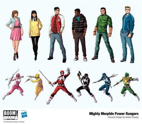 Hendry Prasetya Returns To Mighty Morphin Power Rangers Boom Studios