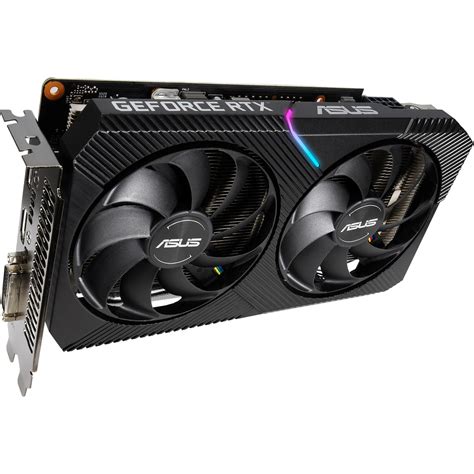 Asus Geforce Rtx 2060 Dual Mini 6gb Oc Gpu 90yv0cj5 M0na00 Ccl Computers