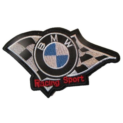 Patch Thermocollant Bmw Racing Sport Logo Bmw Racing X Cm