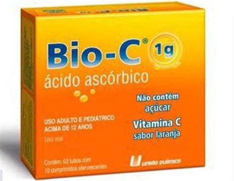 Vitamina C Bio C 1g 30 Comprimidos Efervescentes Uniao Quimica