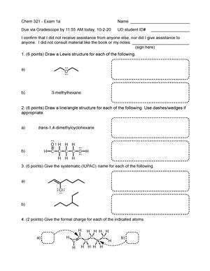 Chem Fall Exam B Due Via Gradescope By Today