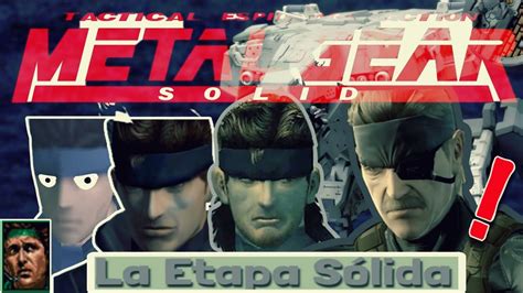 Metal Gear Solid Pseudo Resumen De La Etapa De Solid Snake Youtube