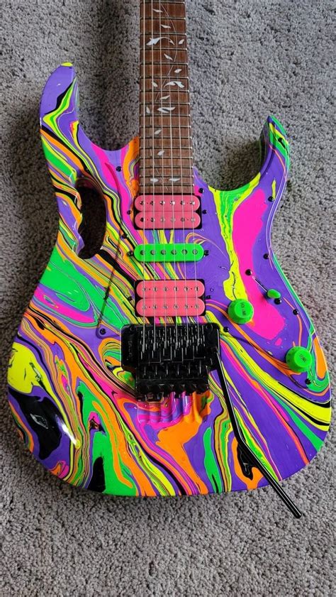 Pin By Виталий Фёдоров On Music Guitar Design Guitar Painting Cool Electric Guitars