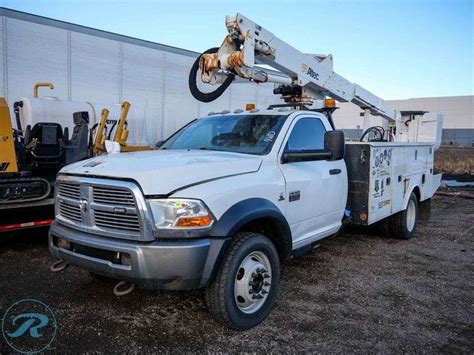 2011 Ram 5500 Heavy Duty 4wd Bucket Truck Roller Auctions