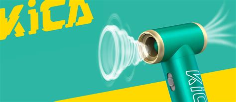 KiCA Jet Fan 2-Strong Airflow Generates Great Power