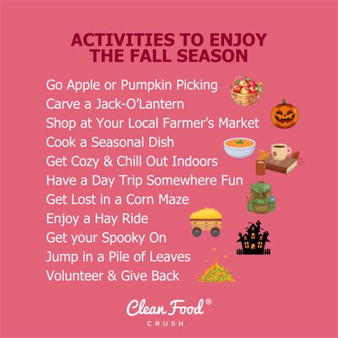 Fun and Healthy Fall Activities | Clean Food Crush