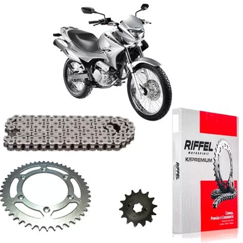 Kit Transmision Honda Nx Falcon Riffel Siempre Fas Motos