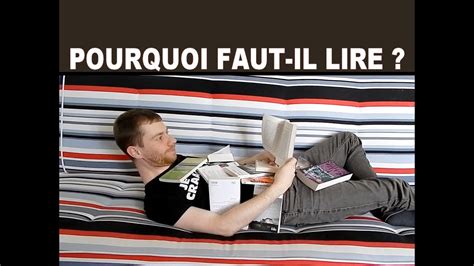 POURQUOI LIRE LES BIENFAITS DE LA LECTURE YouTube