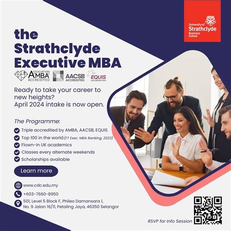 Admission To The Strathclyde Mba April 2024 Intake Is Now Open Cdc Management Development