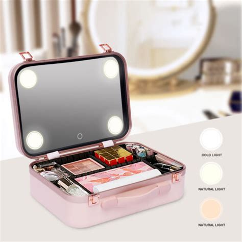 Makeup Box With Lights Saubhaya Makeup