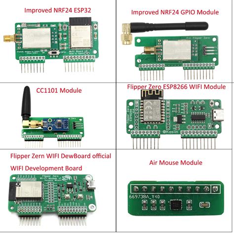 Improved Flipper Zero WiFi Multiboard NRF24 ESP32 Development Board