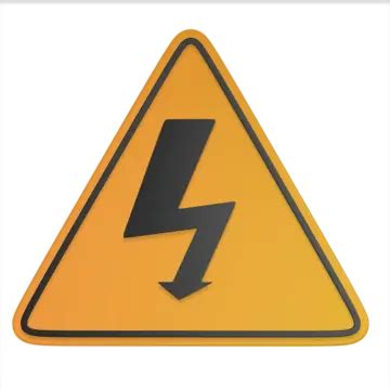 Caution High Voltage, Work Safety, Sign Icon, Caution Sign PNG Transparent Clipart Image and PSD ...