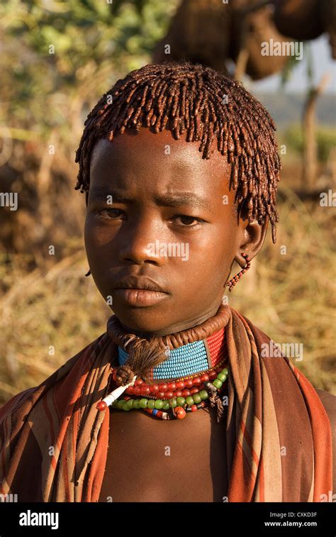 Elk200 5461v Ethiopia Omo Valley Hamer Tribe Girl Stock Photo Alamy