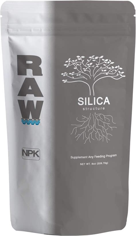 Npk Industries Raw Silica 8oz High Purity Plant Supplement For