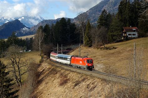 ÖBB 1016 020-8, ÖBB-EC 163 Transalpin, Braz, 7.2. 2008 - a photo on ...