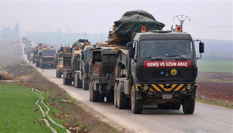 Turkish army deploys more military vehicles to Idlib region: report ...